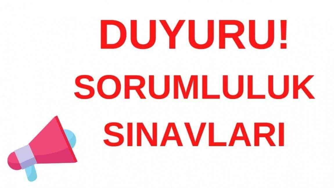 2025 Şubat Ayı Sorumluluk Sınavları